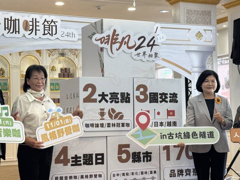 Yunlin County Magistrate Chang Li-shan (right).
