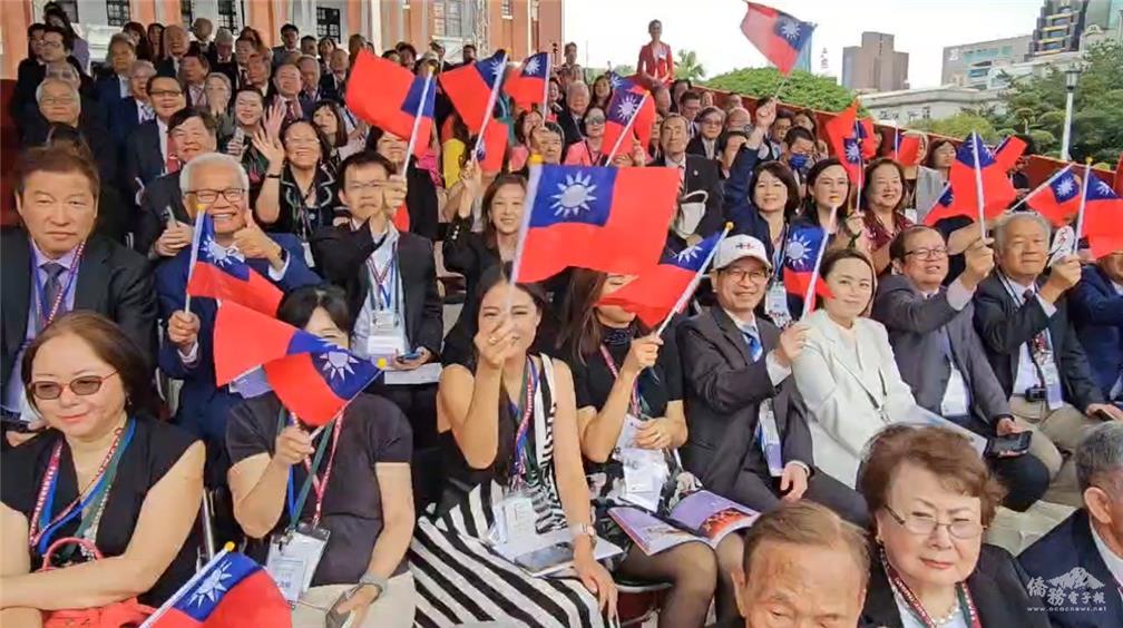 僑民踴躍參加113年國慶大會
