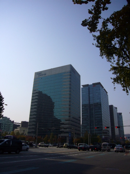 駐韓國代表處位置圖