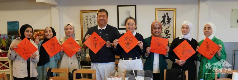 滿納海中文班於5月1日舉辦「臺灣文化日」活動