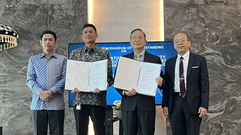 臺印尼代表處簽署標準及符合性評鑑合作備忘錄